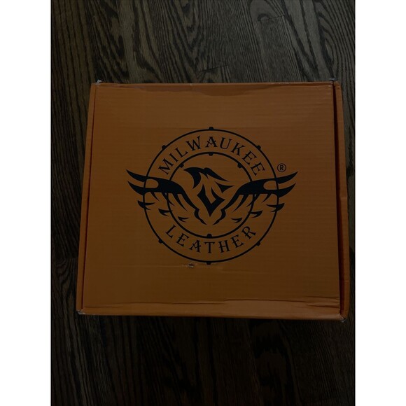 Milwaukee Leather Women’s Side Zipper Plain Toe Boot - MBL9320 Size 8 - Picture 8 of 10